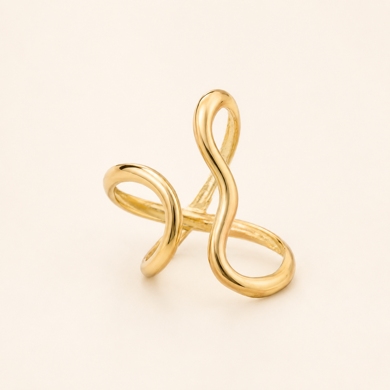 Bague Ouverte Élégance Moderne