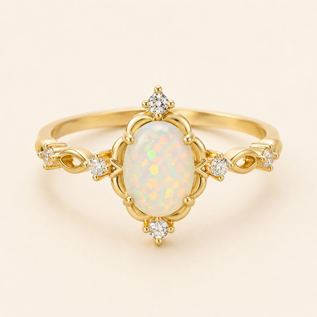 Bague Élégance Cristal Brillant