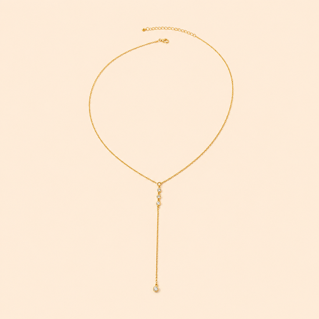 Collier Cascade Perlé Élégant