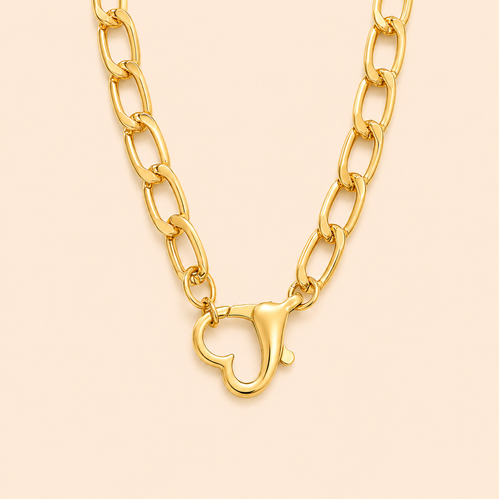 Collier Cœur Élégance – Acier Inoxydable