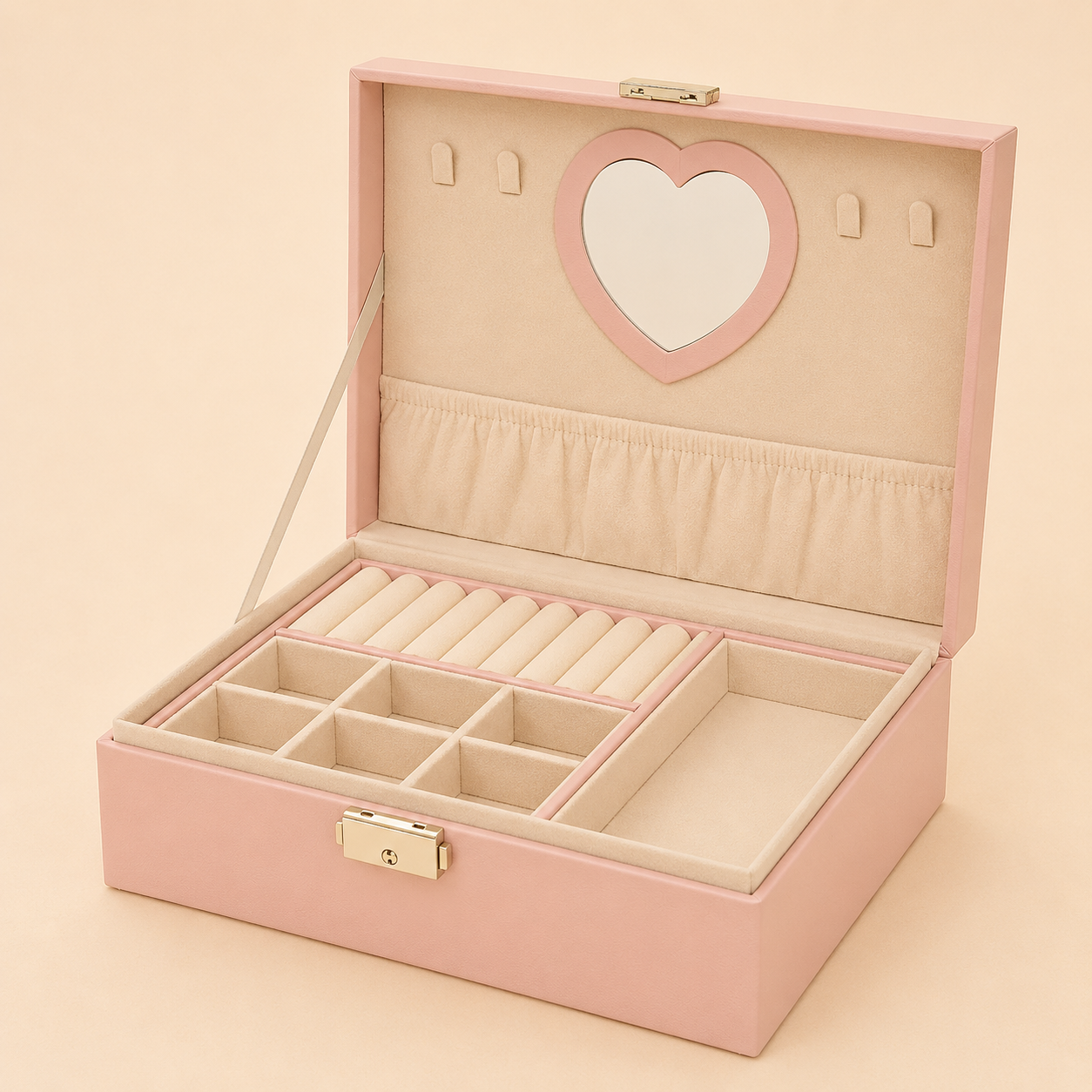 Coffret Bijoux Double Étage