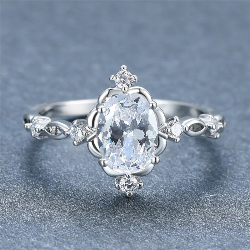 Bague Élégance Cristal Brillant