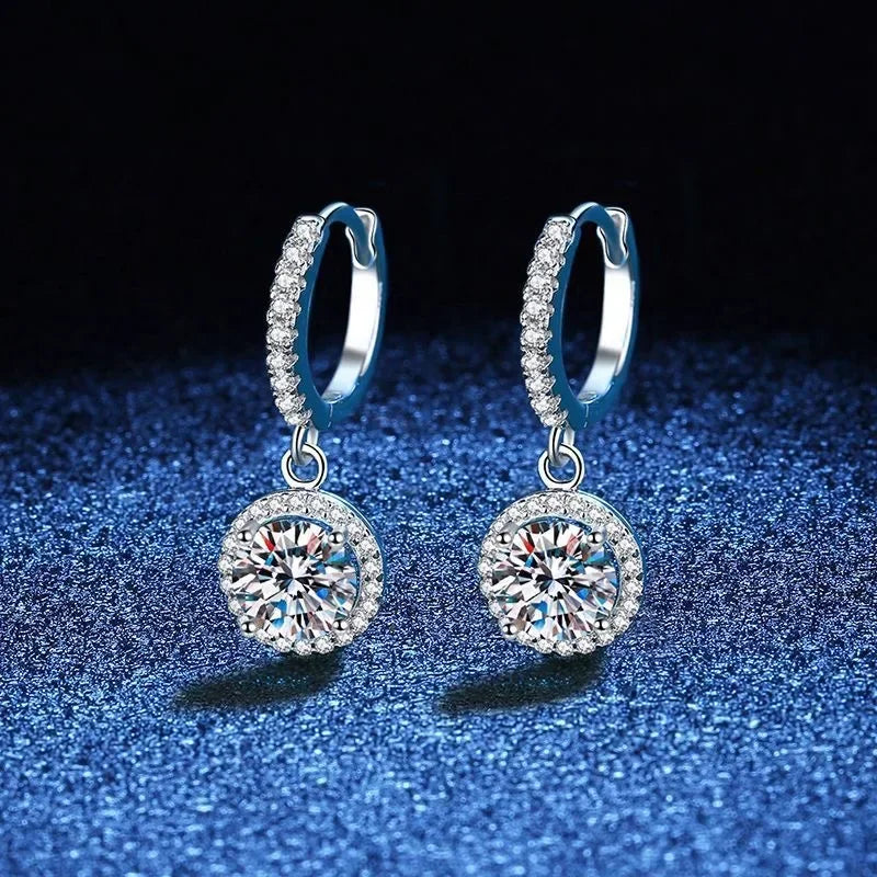Boucles d'Oreilles Cristal Élégance