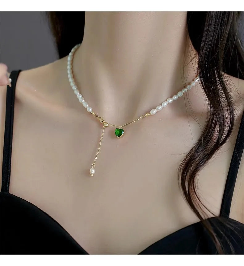 Collier Perle Naturelle Minimaliste