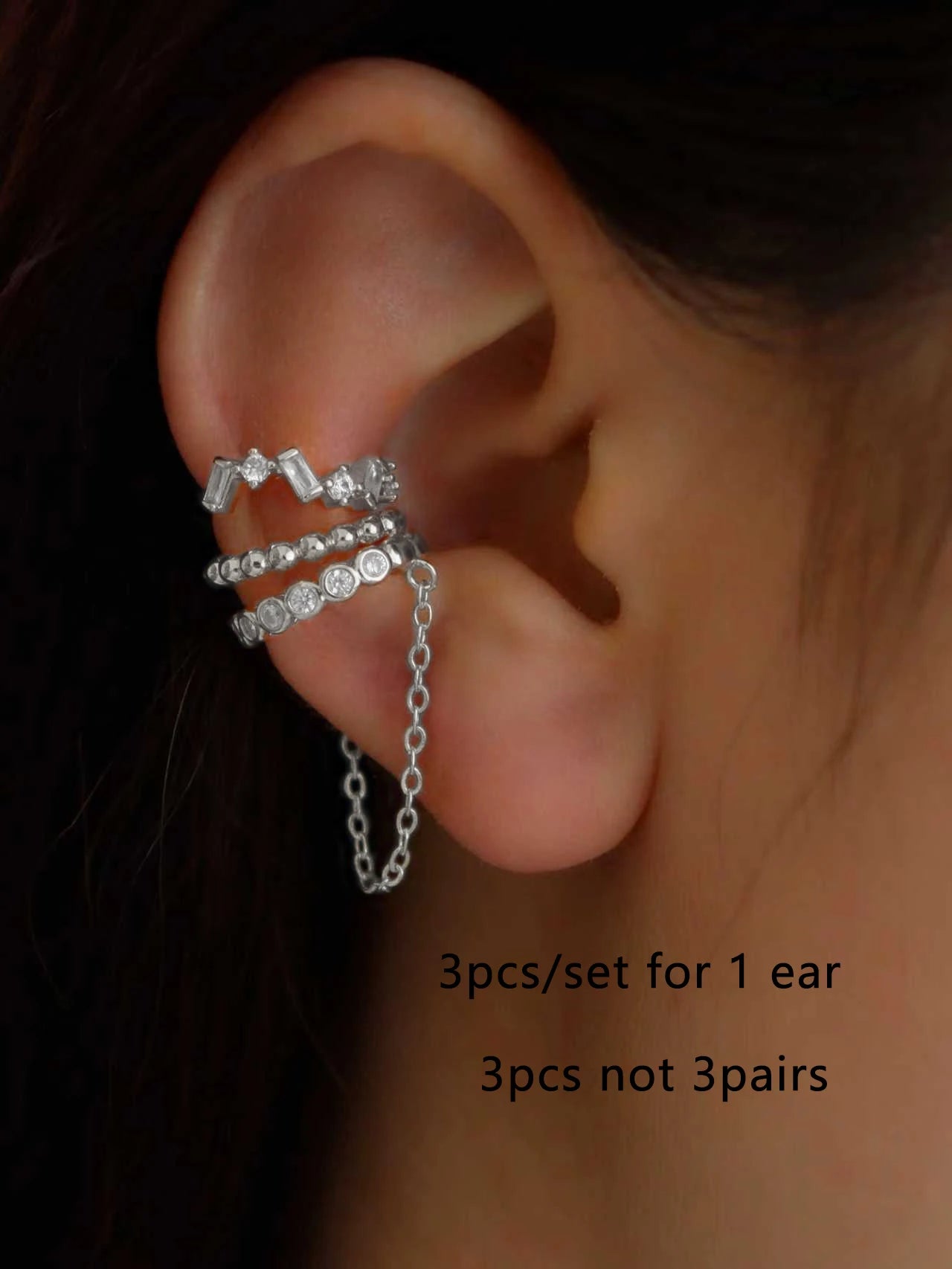 Éclat Ear Clip Trio