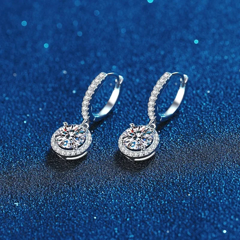 Boucles d'Oreilles Cristal Élégance