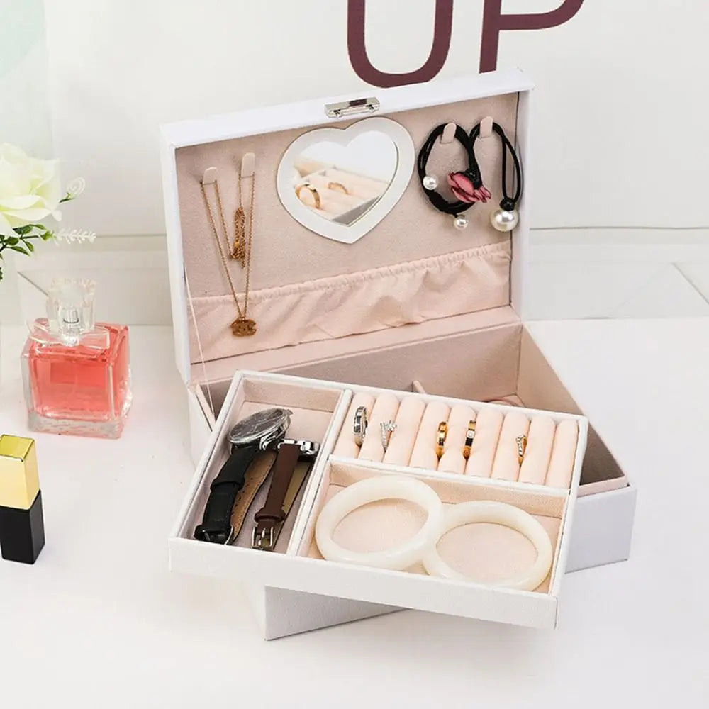 Coffret Bijoux Double Étage