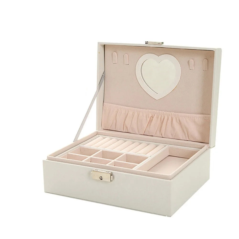 Coffret Bijoux Double Étage