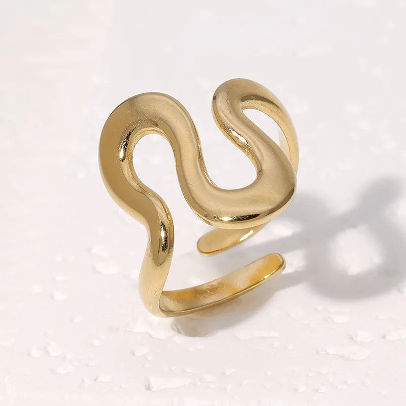 Bague Ouverte Élégance Moderne