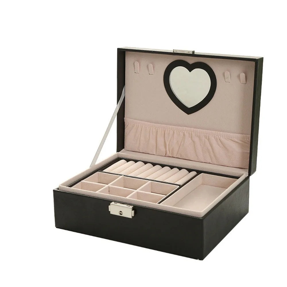 Coffret Bijoux Double Étage