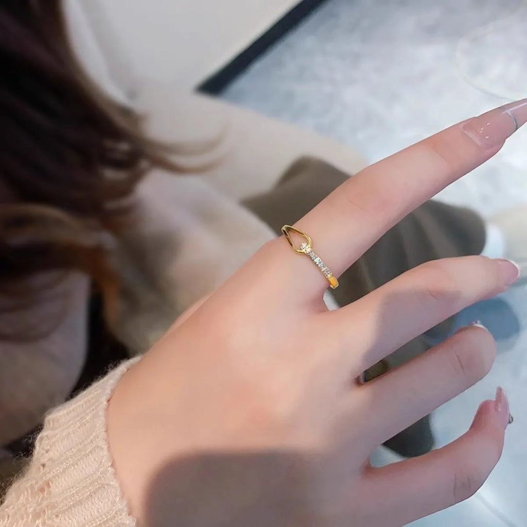 Bague Élégance Zircon