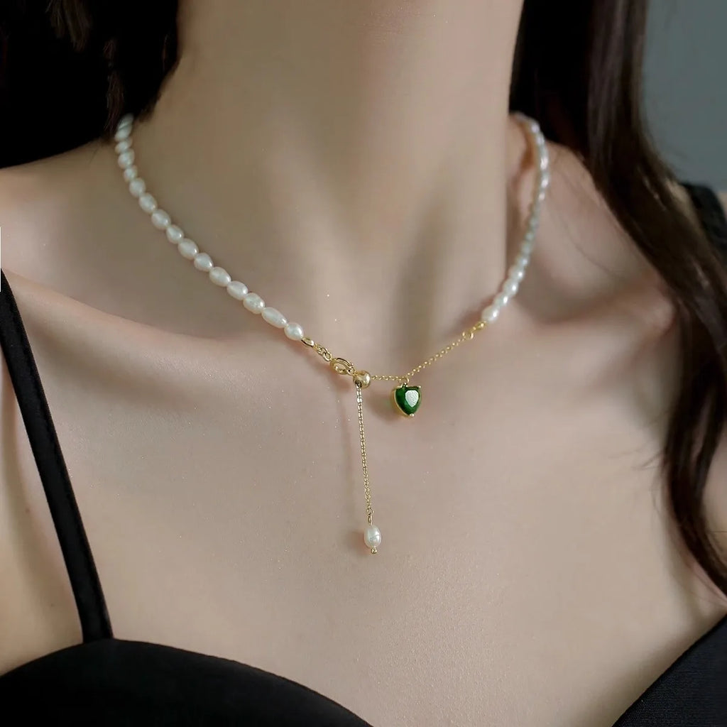 Collier Perle Naturelle Minimaliste