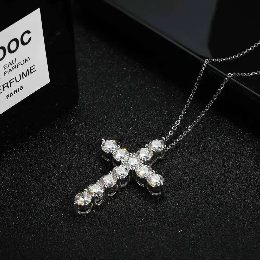 Divine Spark Cross Necklace