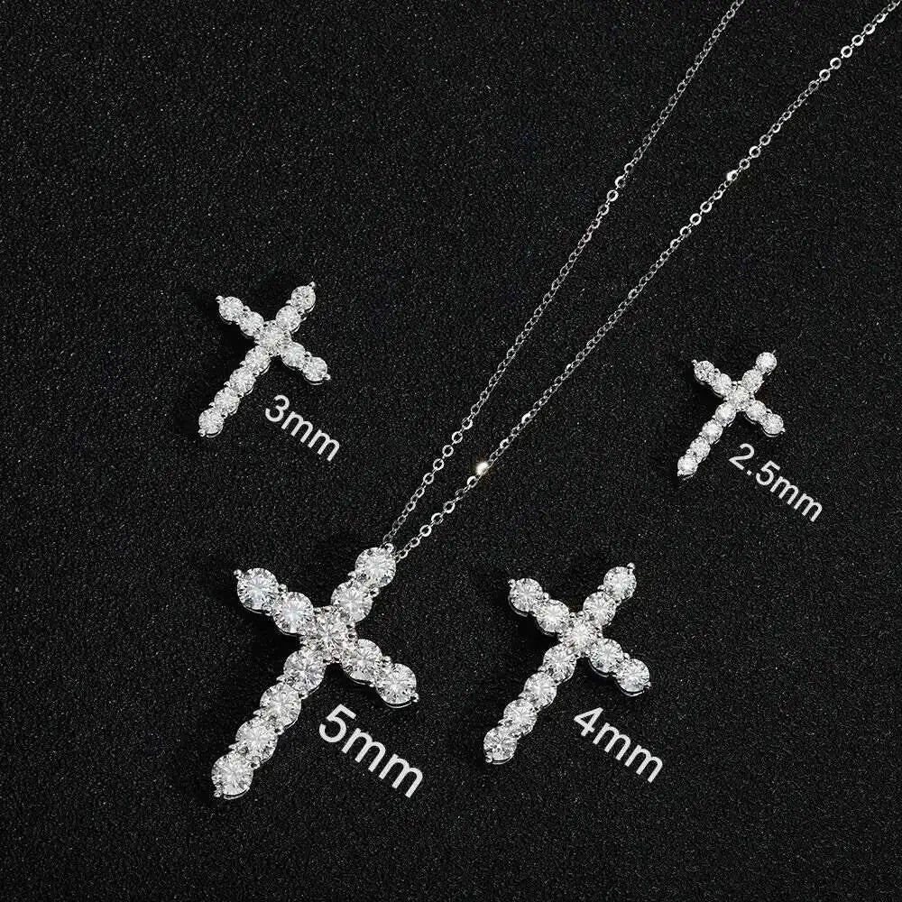 Divine Spark Cross Necklace