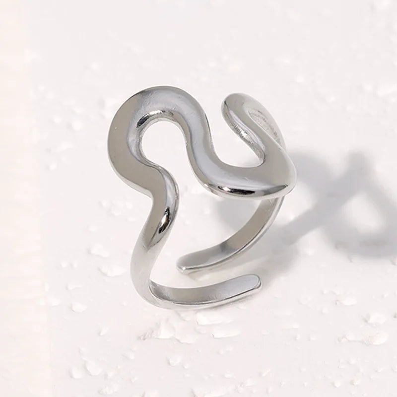 Bague Ouverte Élégance Moderne