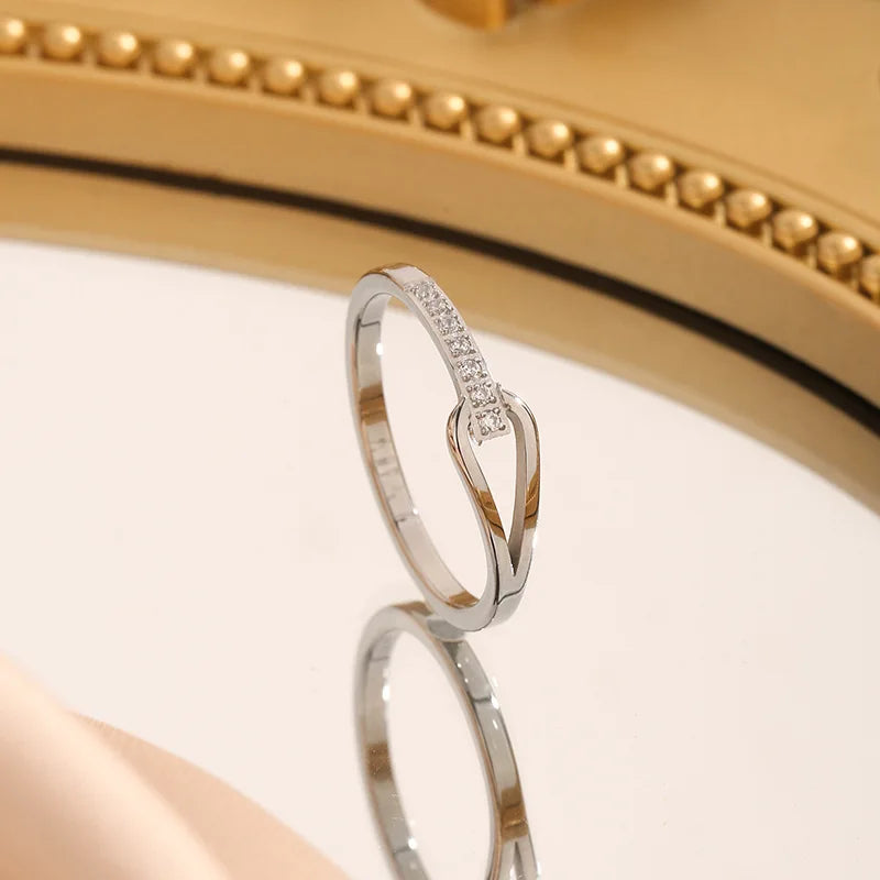 Bague Élégance Zircon
