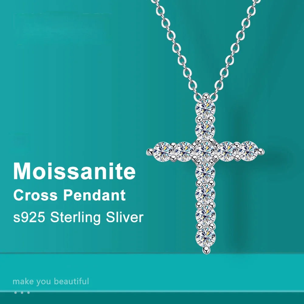 Divine Spark Cross Necklace