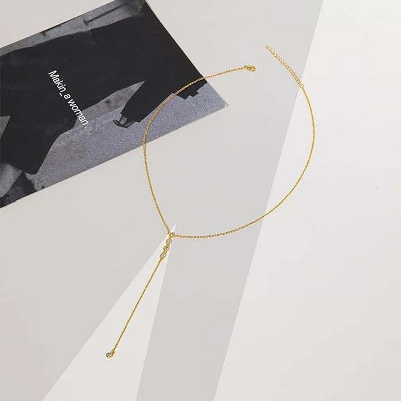 Collier Cascade Perlé Élégant