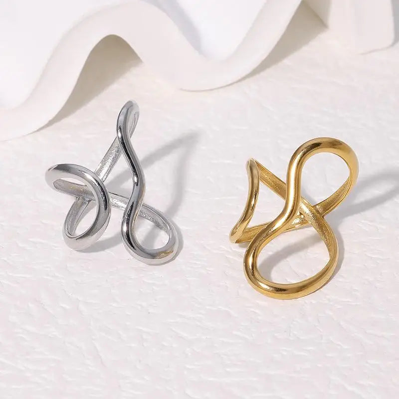 Bague Ouverte Élégance Moderne