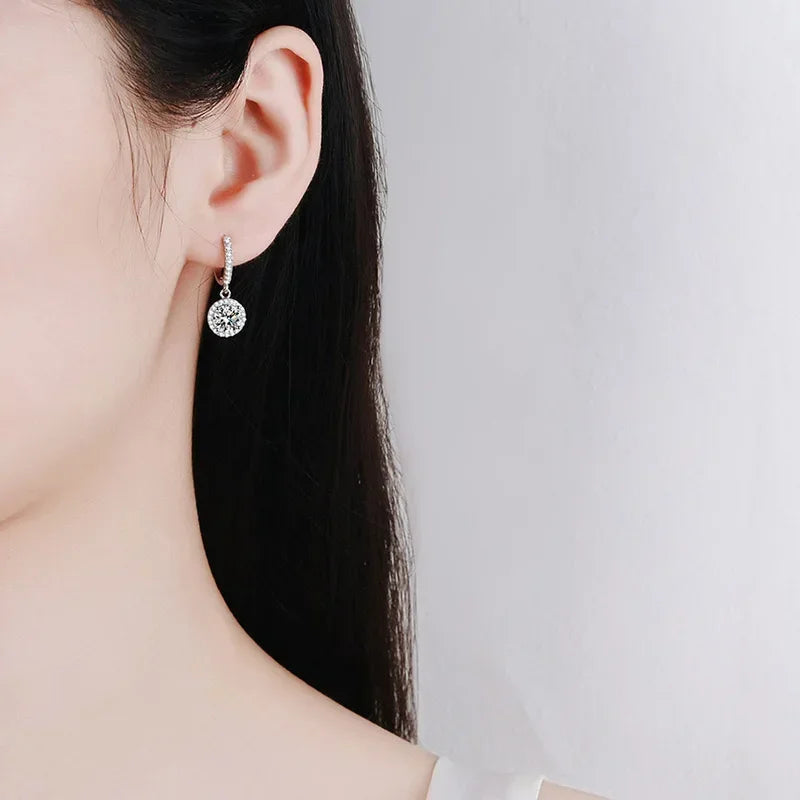 Boucles d'Oreilles Cristal Élégance
