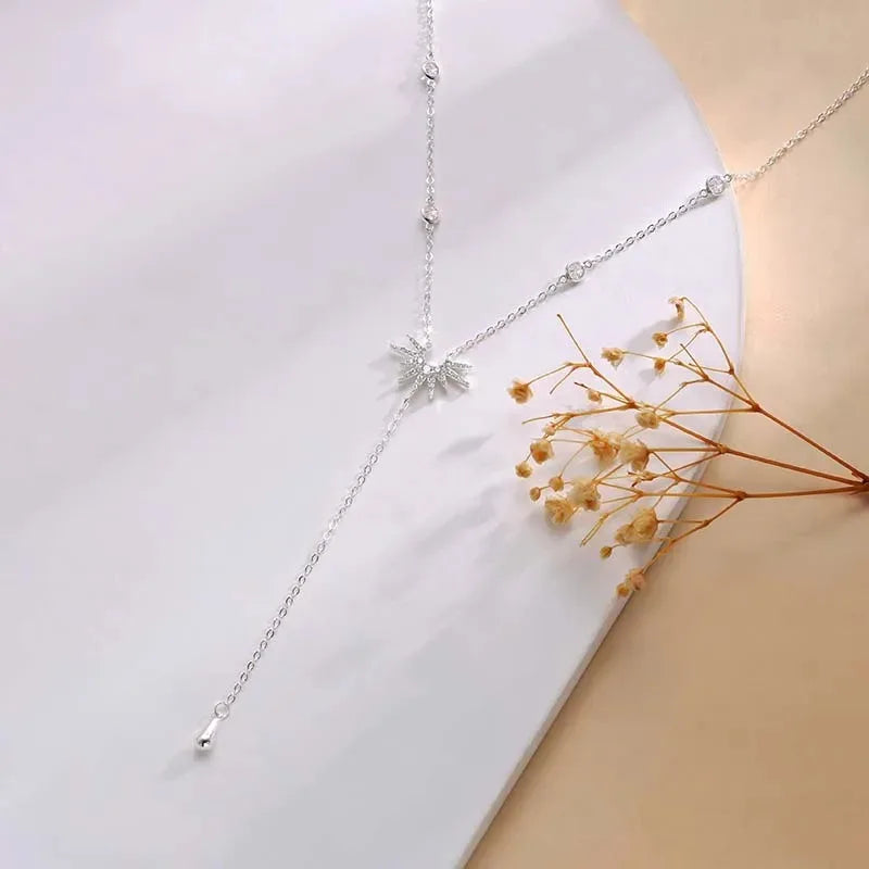 Collier Soleil Cascade Élégant