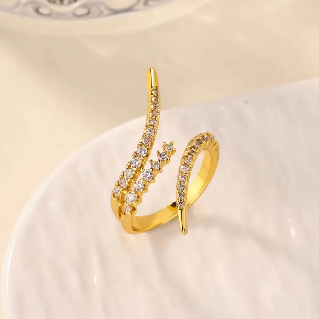 Bague Serpent Élégante