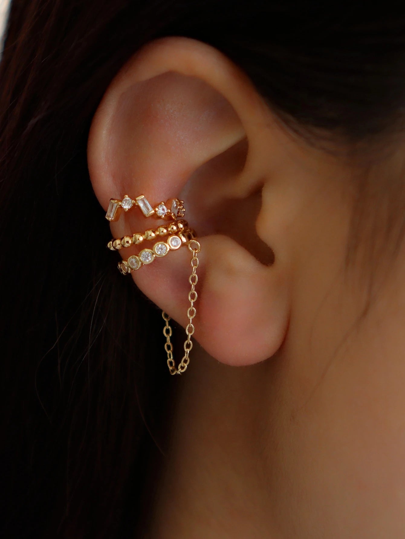 Éclat Ear Clip Trio