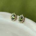 Boucles d'oreilles Émeraude Royale