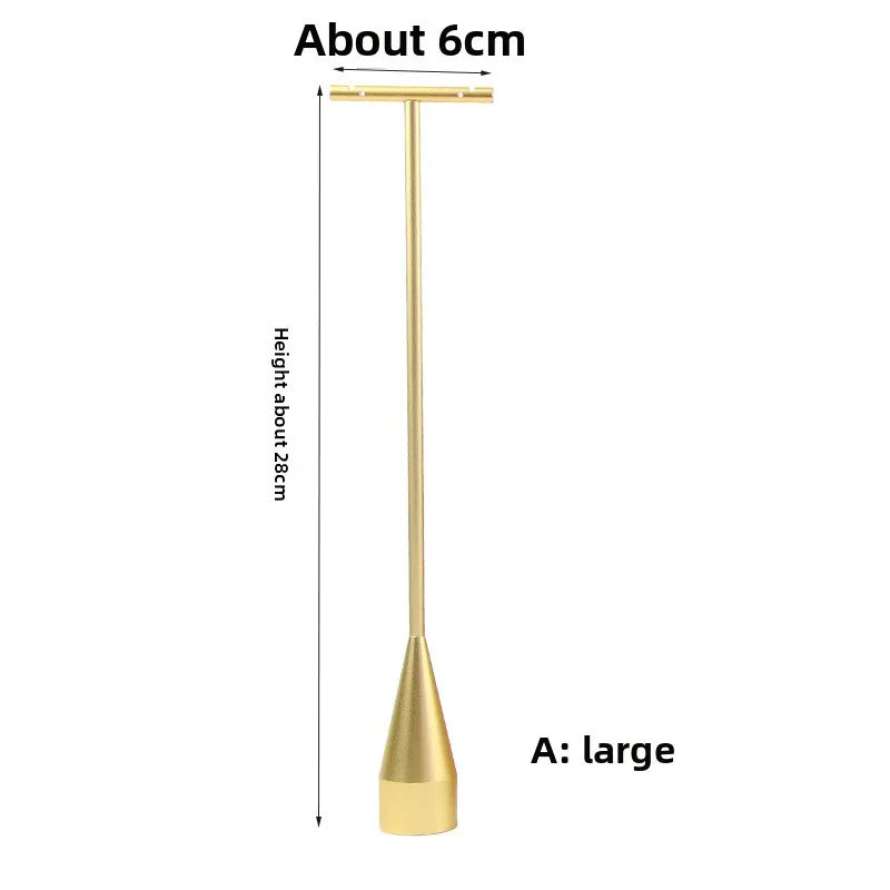 Présentoir Bijoux Doré Élégant
