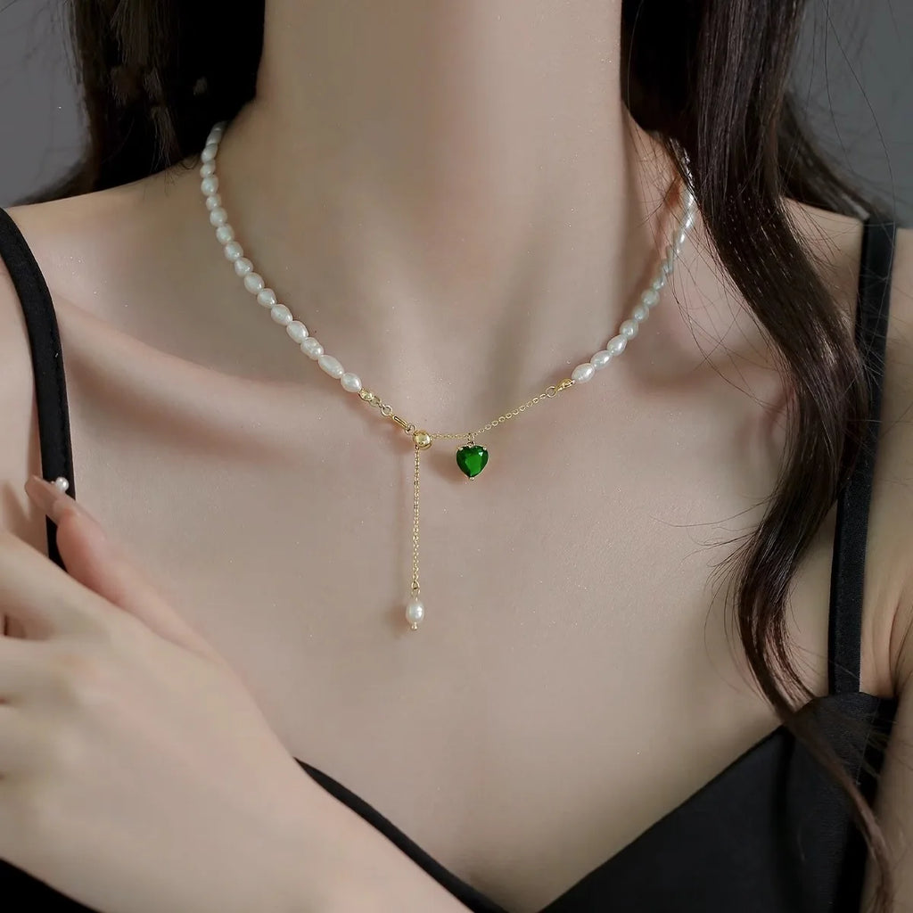 Collier Perle Naturelle Minimaliste