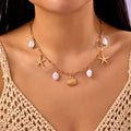 Collier Charms Océan