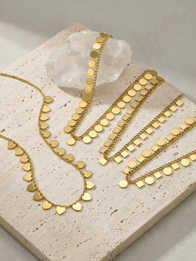 Collier Doré Élégance Intemporelle