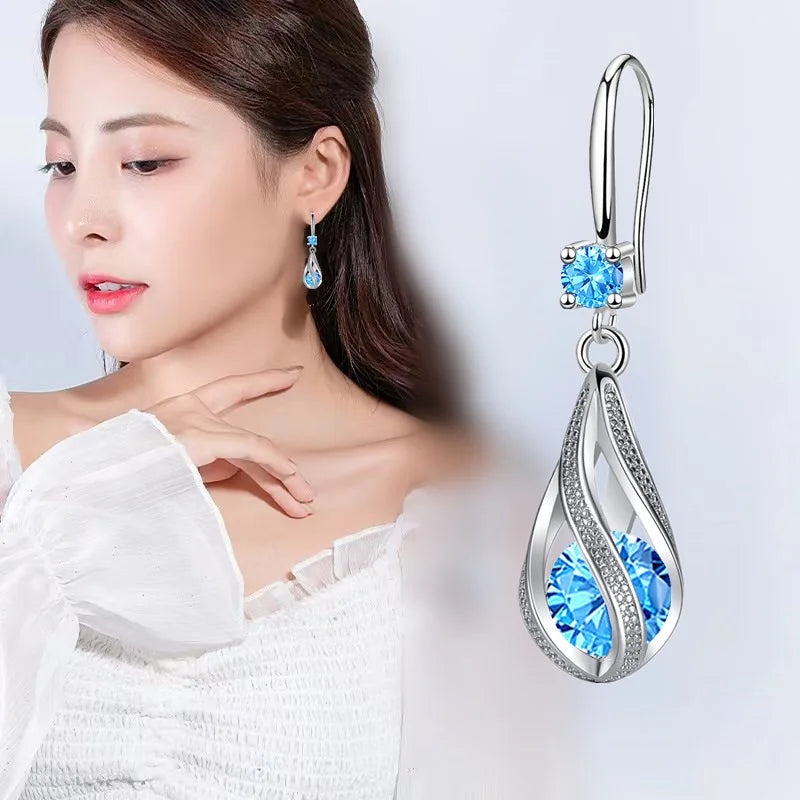 Boucles d'Oreilles Élégance Goutte