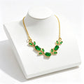 Collier Élégance Floral – Acier Inoxydable