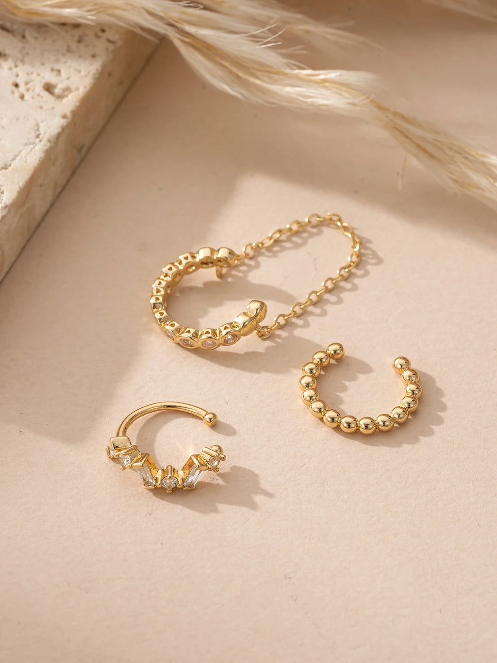 Éclat Ear Clip Trio