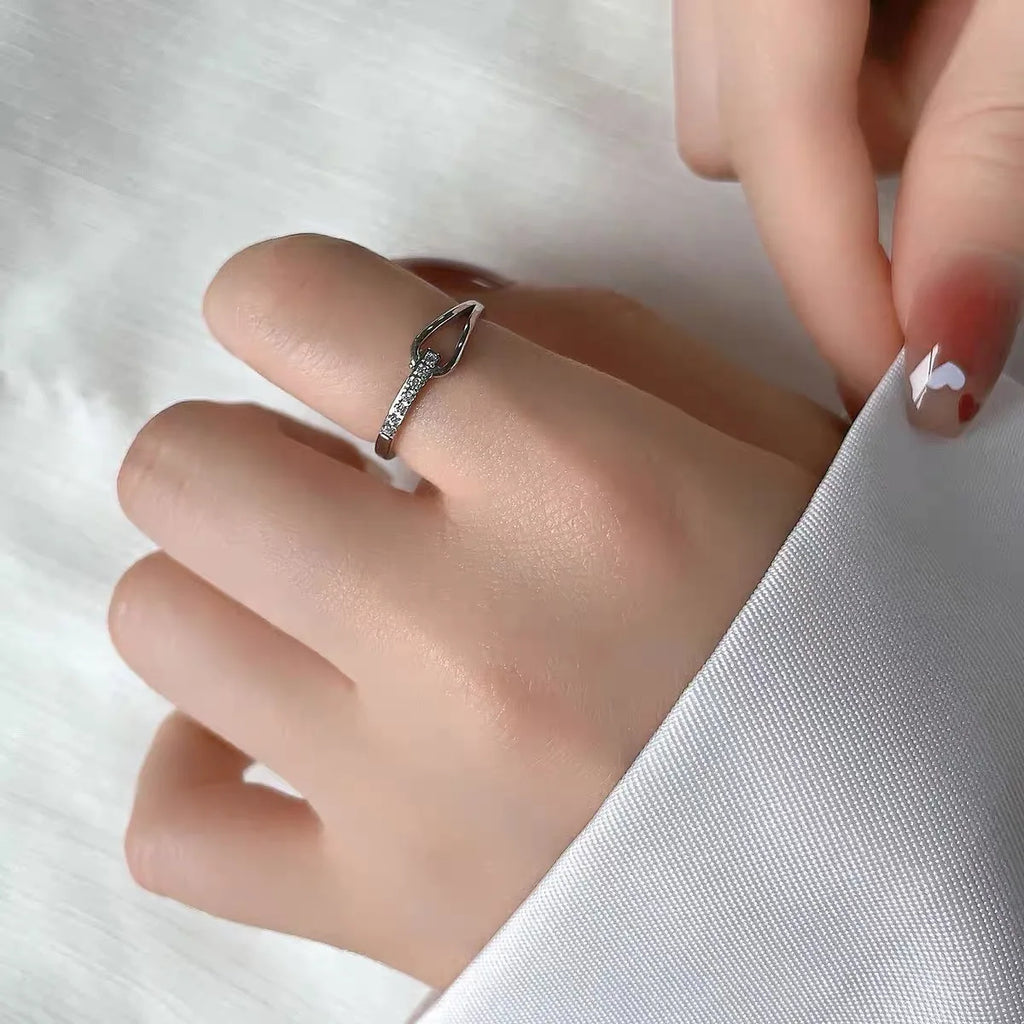 Bague Élégance Zircon