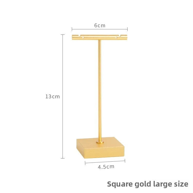 Présentoir Bijoux Doré Élégant