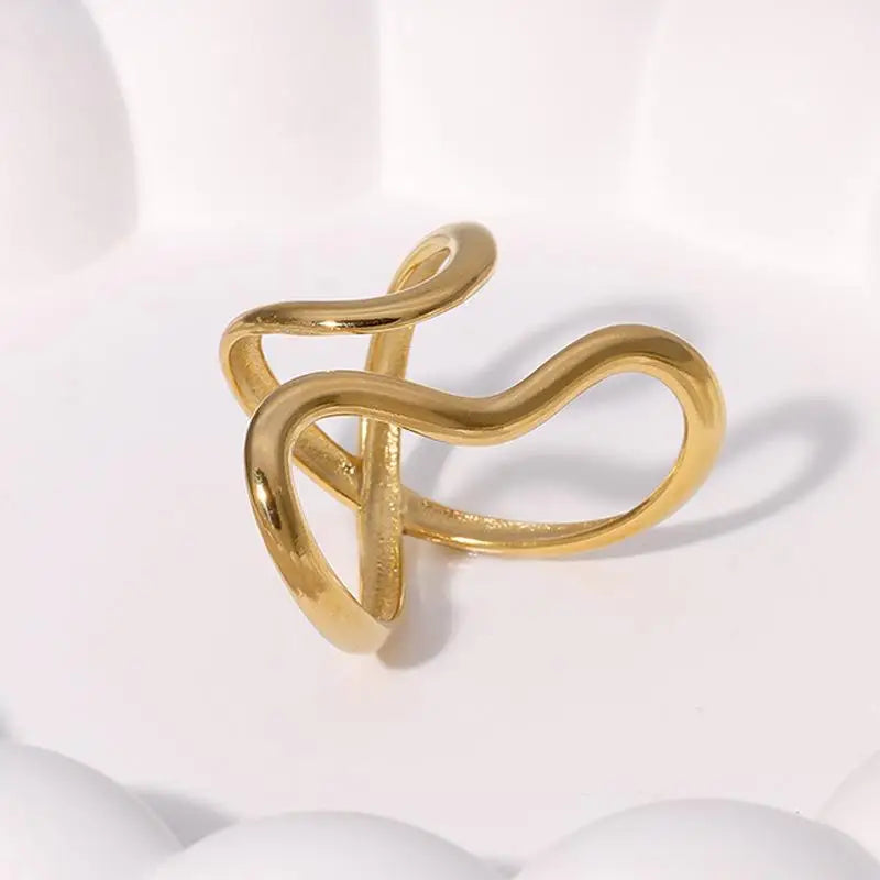 Bague Ouverte Élégance Moderne