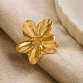 Bague Fleur Élégante